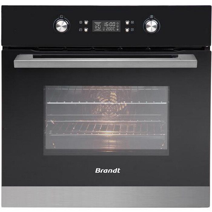 Four Catalyse BRANDT BFC8500X - Four électrique intégrable - Porte froide - Convection