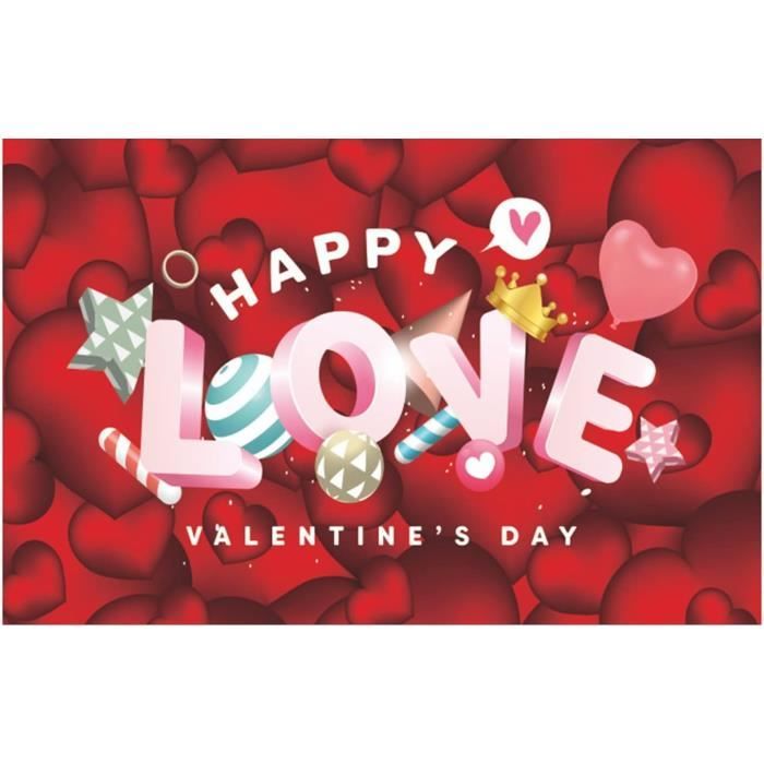 Guirlande En Papier Cœurs Roses - 3 Mètres - 16 Cœurs - Pour Saint-Valentin, Mariage, Fête Des Mères - 3