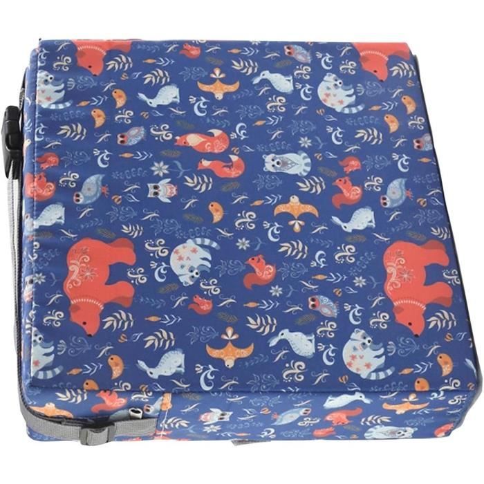 Siège Pliant Avec Plateau Pour Enfant - Chaise Portable Aluminium, Pour Repas, Camping, Plage