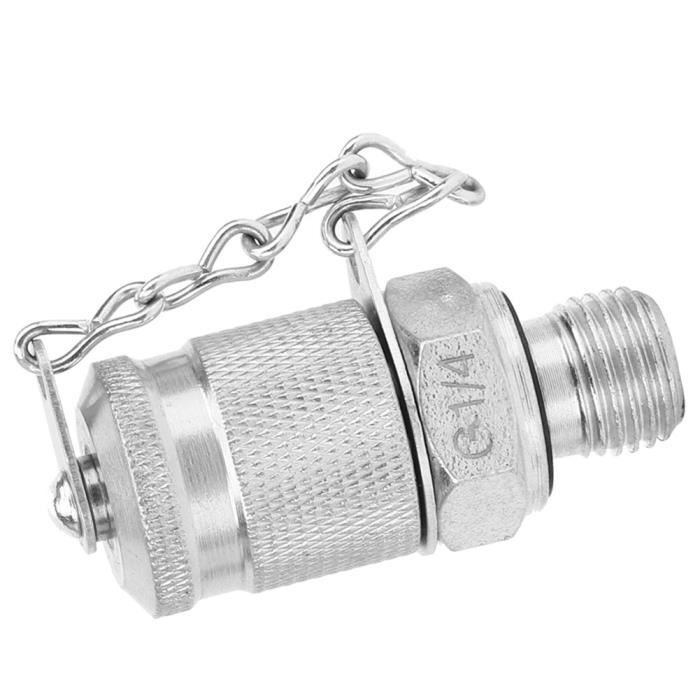 Adaptateur De Test Hydraulique G1/4-M16x2 - Acier Au Carbone, Pour Haute Pression Et Température