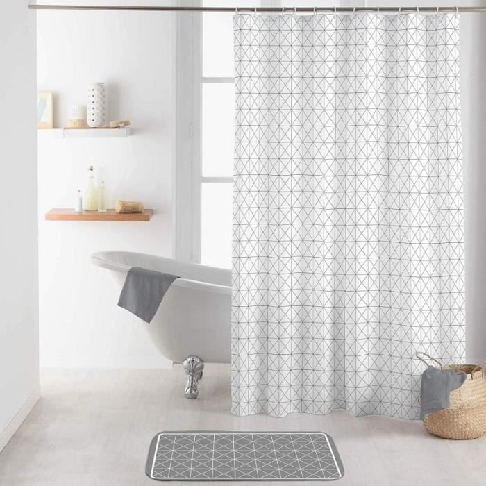 Rideau De Douche Zen Blanc | Mon Rideau De Douche Rideau De Douche Zen Blanc | Mon Rideau De Douche