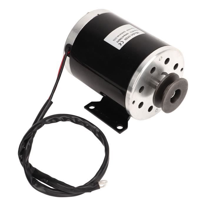 Moteur Brossé 24V 120W Avec Courroie 420, En Aluminium Pour Scooter Et Vélo électrique