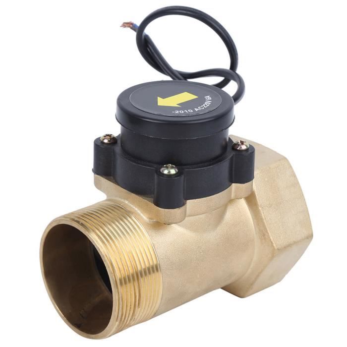Interrupteur De Débit D'eau HT-60 G3/4 - 220V, 0.5A, Démarrage Basse Pression, Pour Pompe, Chauffe-eau Solaire
