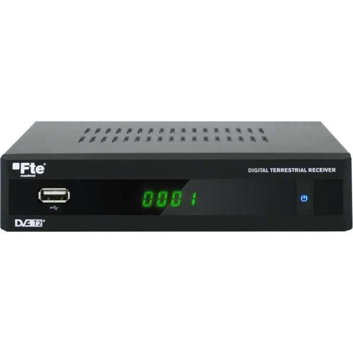 RECEPTEUR NUMERIQUE TERRESTRE FTE MAX T 220 HD