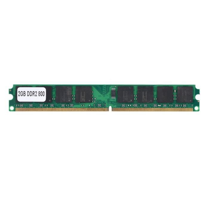 4 Go RAM DDR2 Pour Asus P5Q-E – Mémoire PC2-6400 (DDR2-800) – Neuf Sous Blister