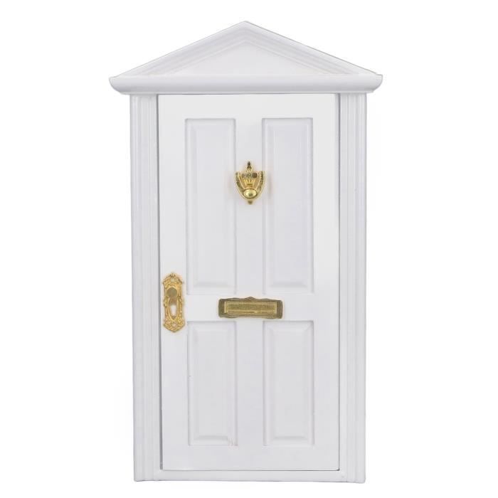1 Porte Fenêtre Miniature Bricolage Pour Maison De Poupée