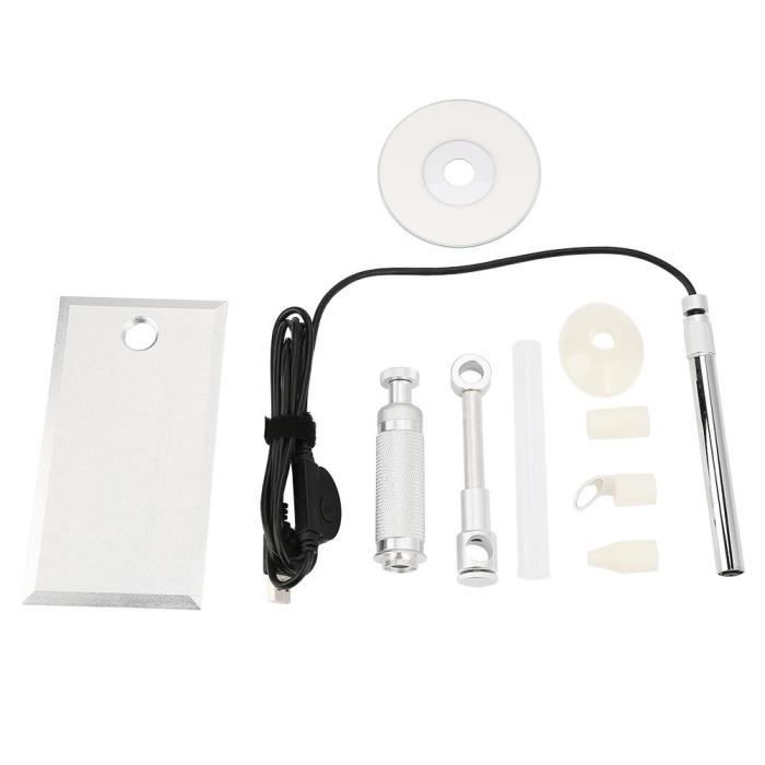 Keenso Caméra Loupe de Microscope Support de caméra de loupe de