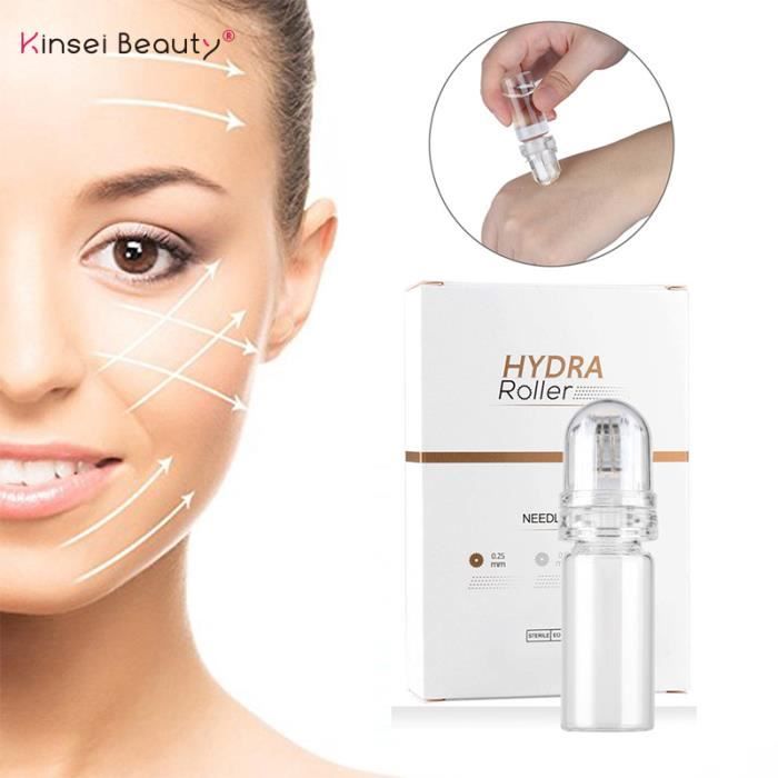 Stylo Nano-aiguilles Réglable - Rouleau Micro-aiguilles Soin Anti-âge Peau (NEUF)