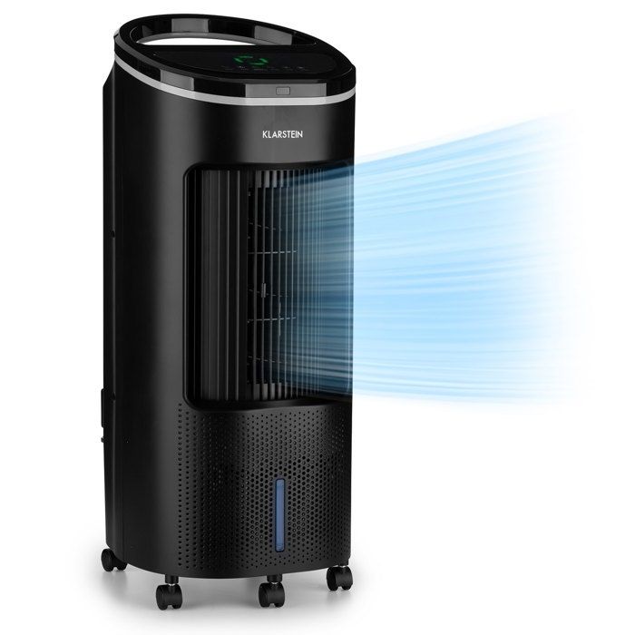 Rafraîchisseur dair Klarstein - Ventilateur humidificateur 4 en 1 - Noir - Klarstein