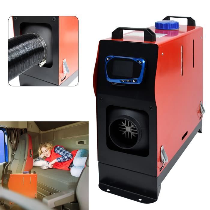 LILIIN 8KW 12V Chauffage de Stationnement Diesel avec Télécommande,  Interrupteur LCD-clair, pour Bateau Camion, Noir+ Rouge, Type B - Cdiscount  Auto