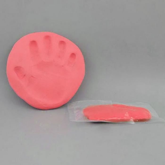 Jeu De Pate A Modeler Bebe Les Empreintes Digitales Super Doux Argile Baby Handprint Empreinte Moulage Main Tampon Encreur Cdiscount Jeux Jouets