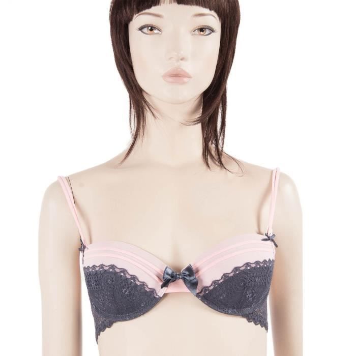 Soutien Gorge Rose Pale Femme Rodier Rose Cdiscount Pret A Porter