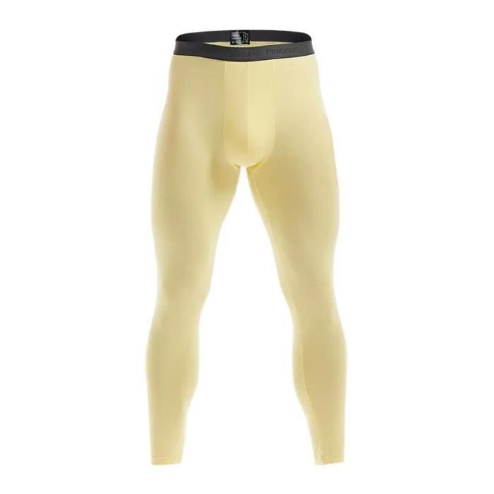 Caleçon,Caleçon Long en Fibre de Bambou pour Homme,SousVêtement Sexy,Confortable,Thermique