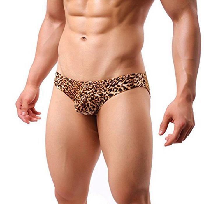 string léopard pour homme