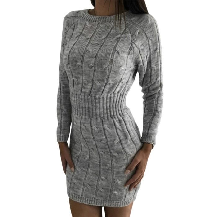 pull robe en maille
