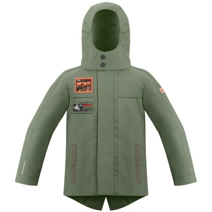 Parka De Pluie Poivre Blanc 3 en 1 Peacock Green Gar on Vert