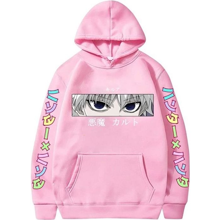 Minetom Pull Hunter x Hunter Gon et Killua Gar on Fille Femme