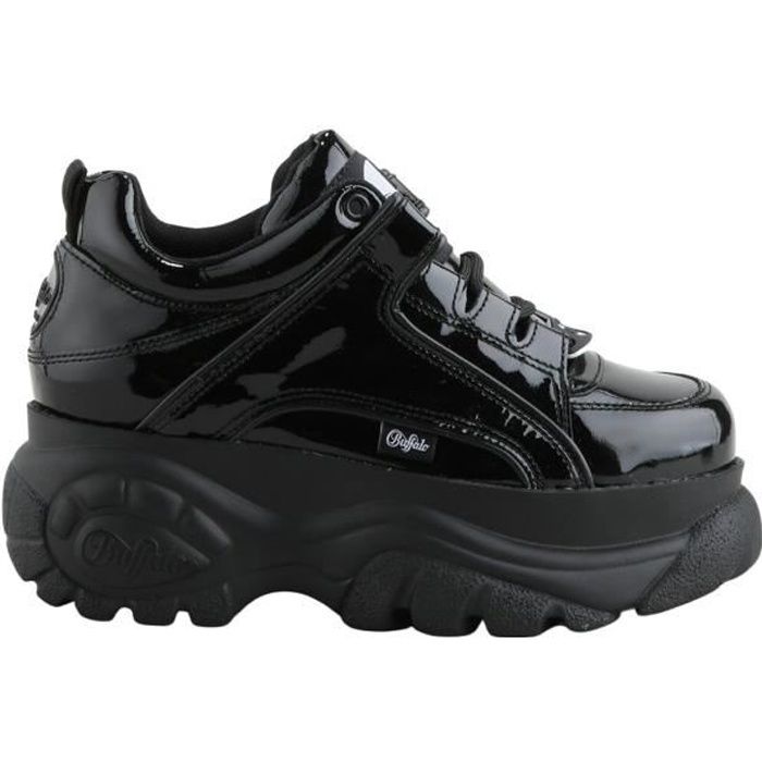 Chaussure à lacets - BUFFALO - 1339-14 2-0 - Cuir - Femme - Noir