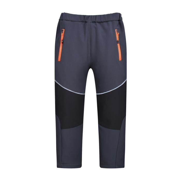 ZOEREA Pantalon Outdoor Homme Printemps Été - Coupe-Vent Séchage Rapide Convertible En Shorts Randonnée Camping