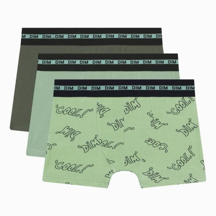 Boxer DIM En Coton Noir - Taille S - Neuf Sans étiquette - Personnalisé "Kiffeur"