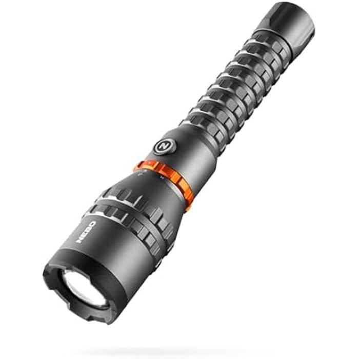 Lampe de poche NEBO Davinci 8000 - Rechargeable USB - 400m de portée déclairage - 8 modes - Puissant Lampe de poche NEBO Davinci 8000 - Rechargeable USB - 400m de portée déclairage - 8 modes - Puissant