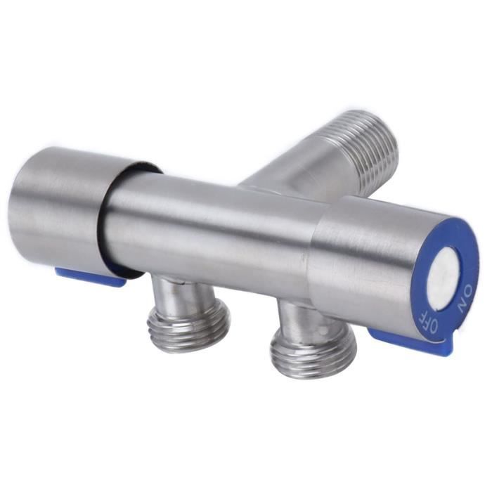YOSOO Vanne D'angle D'eau Robinet De Vanne D'angle Brossé En Acier