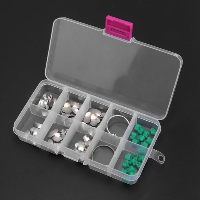 Kit Matrices Dentaires TOR BM 36 Pièces - Bandes Matricielles Profilées Avec Clips, Neuves