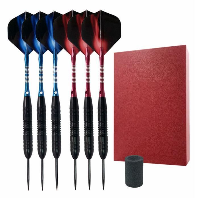 Set 15 Flechettes Pointe Dure Acier Inoxydable Kit Jeu 5 Pays 18g Embout Protege Set 15 Flechettes Pointe Dure Acier Inoxydable Kit Jeu 5 Pays 18g Embout Protege