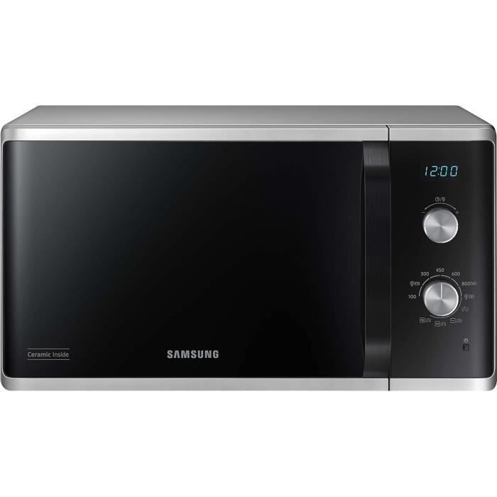 Whirlpool Micro-ondes Grill 25L - MWP253SB, 900W Micro-ondes + 1000W Grill, Programmateur Électronique