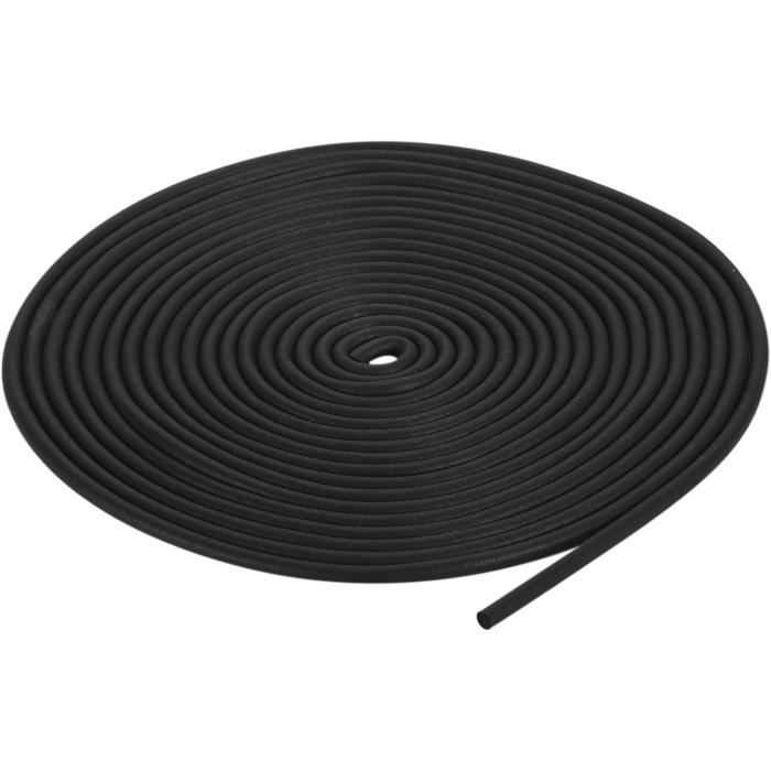 Bande D'Étanchéité Noire EPDM Rond 2–25 Mm - Joint En Mousse Caoutchouc Pour Porte D'Armoire