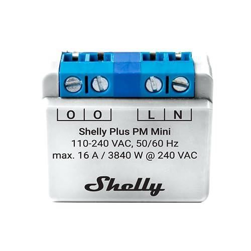 Shelly Plus Pm Mini Compteur D'Énergie Intelligent Wifi Et Bluetooth,