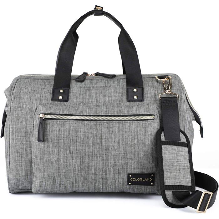 SOBROVO ColorLand Sac &agrave; Langer B&eacute;b&eacute; Papa Maman Sac &agrave; Main Bandouli&egrave;re Fourre-tout Voyage Etanche Grand 