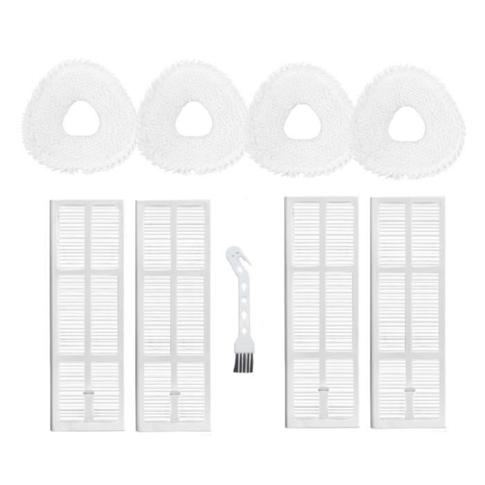 Kit Pièces De Rechange Pour Rowenta X-Clean 10 / Narwal S20 Pro - 2 Brosses Rotatives + 3 Filtres HEPA + 1 Brosse De Nettoyage - 3