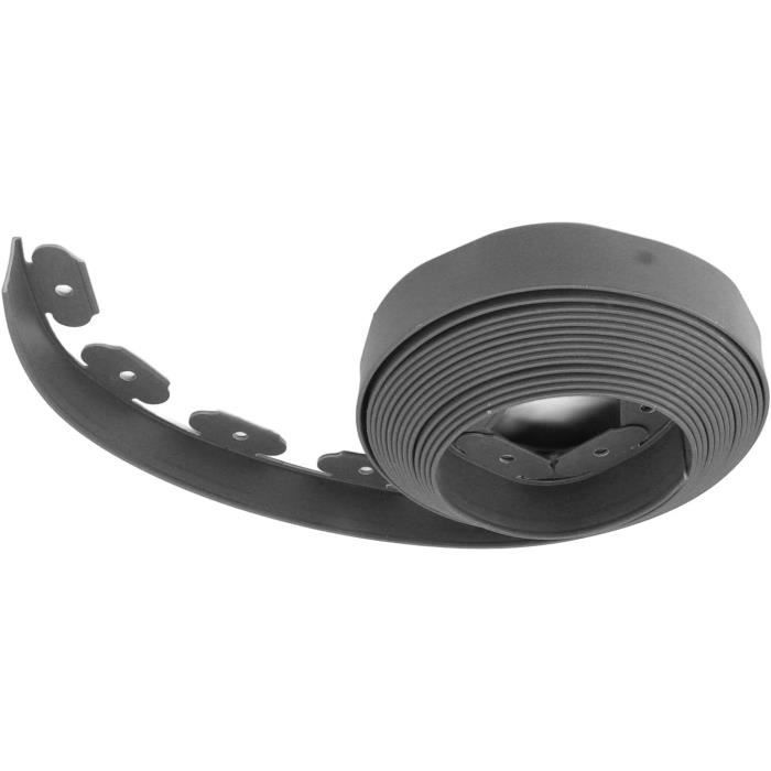 Bordure De Paysage, Kit De Bordure De Paysage PE Sans Creuser De Bordure De Jardin Avec Piquets Pour Parterre De Fleurs De Pelouse Cour D'herbe (10cm*5cm*10m