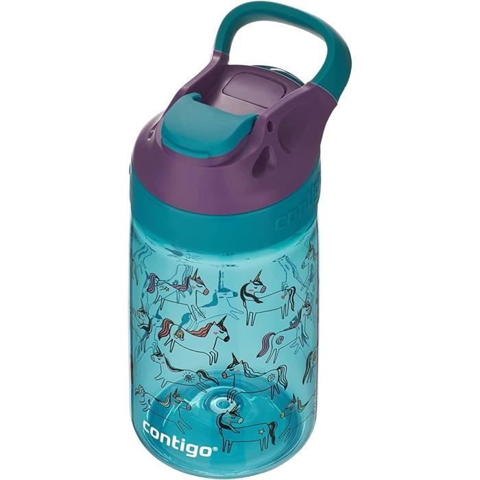 Contigo AUTOSPOUT Gizmo Flip Embout De Bouteille D'eau Pour Enfants, Plastique, Bleu, 14OZ
