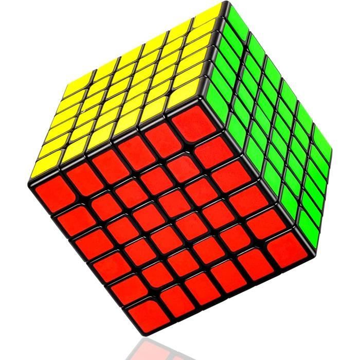 Cube Magique 6X6 Stickerless, Speed Cube 6X6X6, Cube De Vitesse Lisse