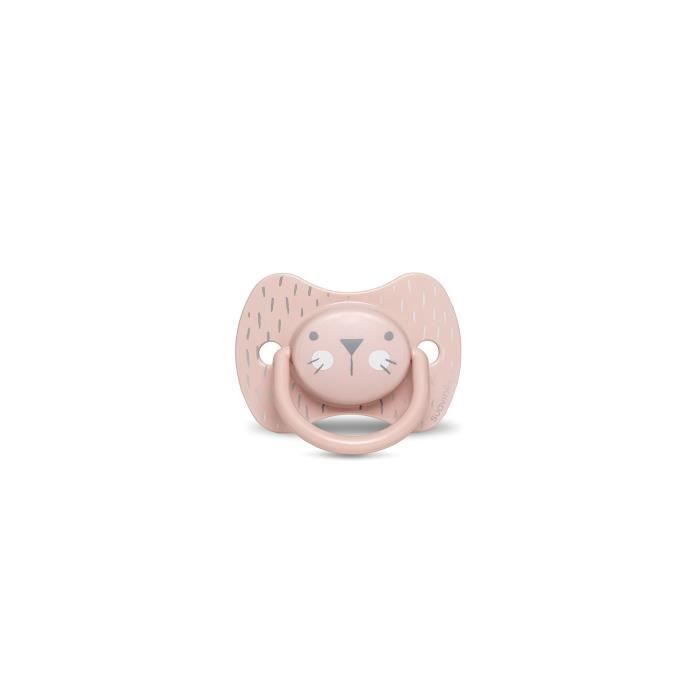 Suavinex Sucette Anatomique Réversible +18m Hygge Baby Moustache Rose -  Cdiscount Puériculture & Eveil bébé