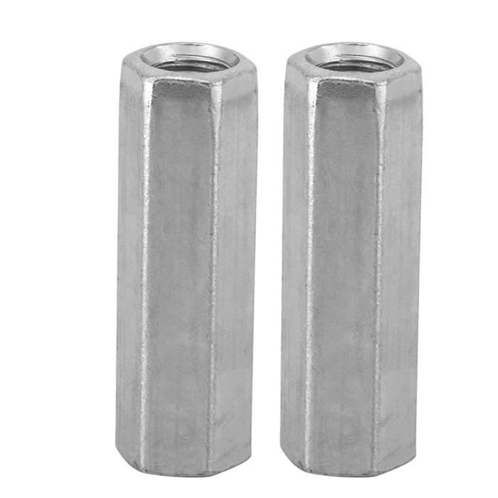 Fdit Écrou en zinc plaqué couleur 165PCS Kit d'écrous à riveter