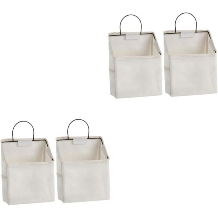 Organisateur Mural En Bambou 5-en-1 - Distributeur De Films Et Sacs Ziplock Avec Coupeur - 40x31,6x7,2 Cm