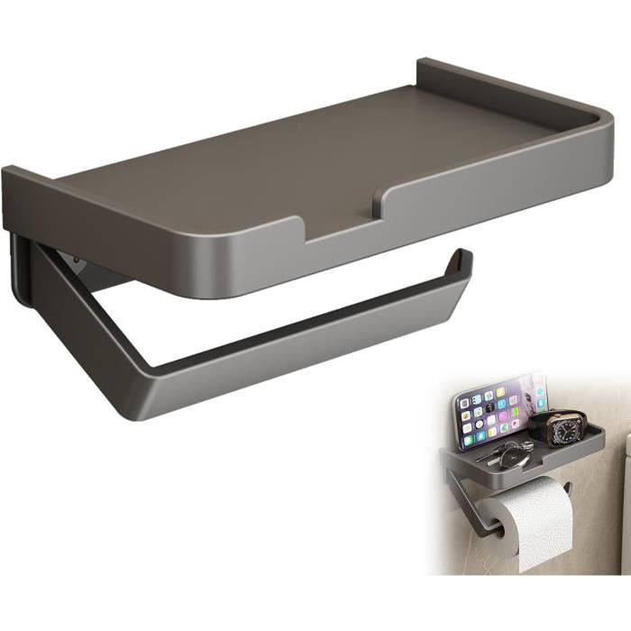 LELIZAZA SOCUS-0ASUS304 Support De Papier Toilette Auto-adhésif, étanche En Acier Inoxydable