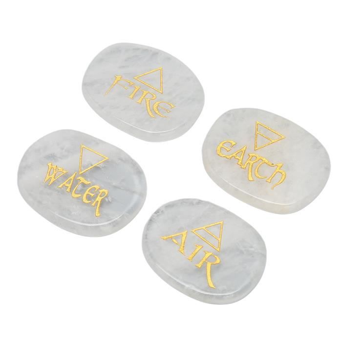 Lot De 3 Dés Octaédriques En Acrylique - Gravure Runes Triple - Pour Jeux De Rôle, Collection