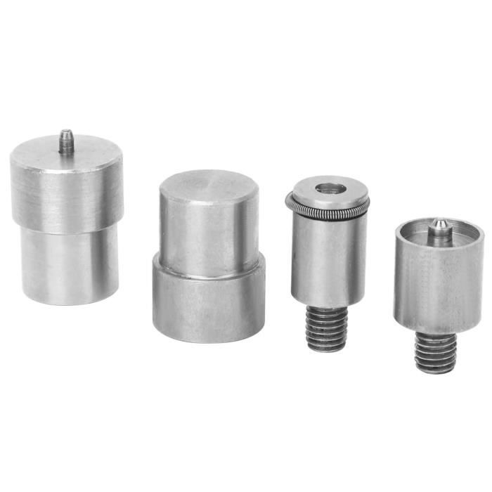 Kit De Boutons-pression Inox Pour Housses Marine, Bâche, Meubles Extérieur – 30 Pièces, Diamètre 15 Mm, Vis Autoforeuses