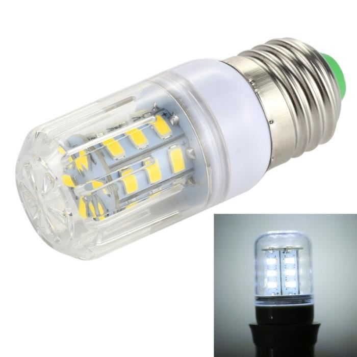 Ampoule LED SMD 5730 E27 3W 27 LEDs à économie d'énergie de maïs DC 12V
