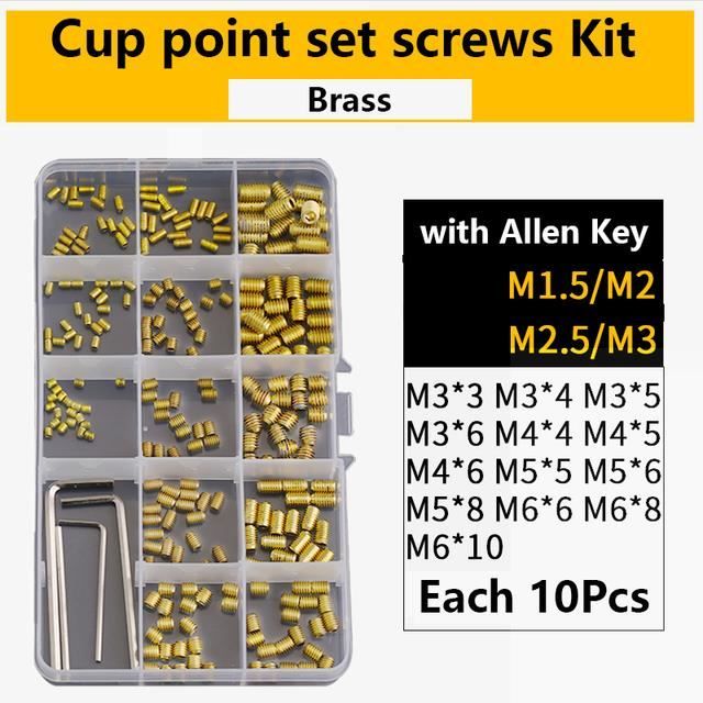 Lot De 50 Vis à Tête Hexagonale Creuse (Allen) M3 X 16 Mm - Acier Allié 12.9 - Grade Haute Résistance - Neuf Sous Emballage