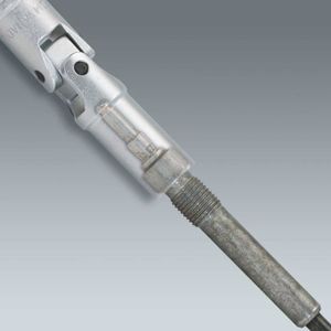 Douille De Bougie Extra Longue 250 Mm Avec Aimant - Tailles 14/18/21 Mm, 12 Points, Neuf (AB Tools)