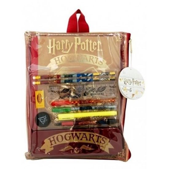Set papeterie Harry Potter 11 pièces hogwarts carnet crayon stylo règle 