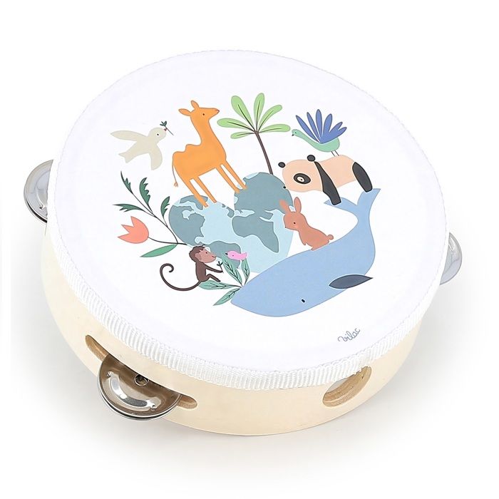 VILAC - Jeux et Jouets - Instrument de musique - Paire de Maracas Œuf - Sens du rythme - Jeu pour Enfants dès 3 ans - Blanc - 8377
