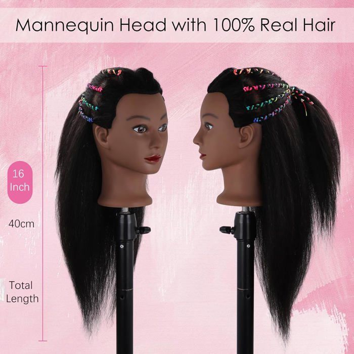 Perruque Poupée Cheveux Naturels 22.5 Cm – Georgette Bravot – Restauration