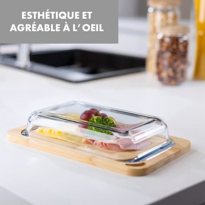Plateau Fromage avec plateau bambou et cloche a fromage en verre (1 — free download