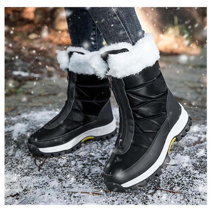 Bottes courtes hiver femme on sale